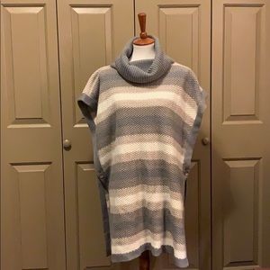 Calvin Klein Cowl Neck Ruana Sweater